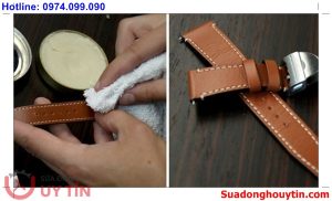 Cách vệ sinh đồng hồ dây da